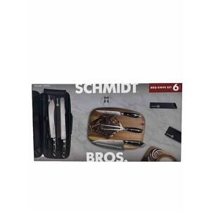 Schmidt Bros 6-Piece BBQ Knife Set German Stainless Steel